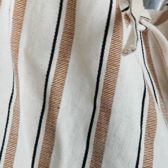 Oversized Striped Tote bag - Picture 4 of 4